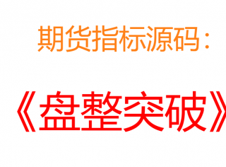 文华财经指标源码-盘整突破